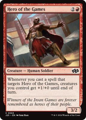 Hero of the Games card from Foundations Jumpstart