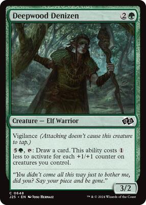 Deepwood Denizen card from Foundations Jumpstart