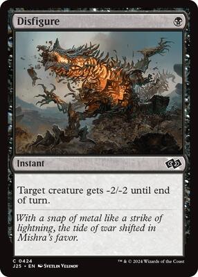 Disfigure card from Foundations Jumpstart