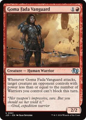 Goma Fada Vanguard card from Foundations Jumpstart