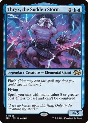 Thryx, the Sudden Storm (Anime) card from Foundations Jumpstart
