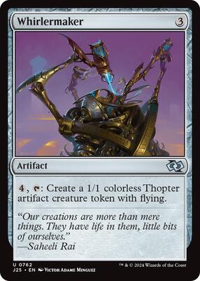 Whirlermaker card from Foundations Jumpstart