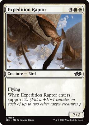 Expedition Raptor card from Foundations Jumpstart