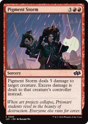 Pigment Storm card from Foundations Jumpstart