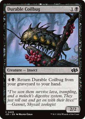 Durable Coilbug card from Foundations Jumpstart