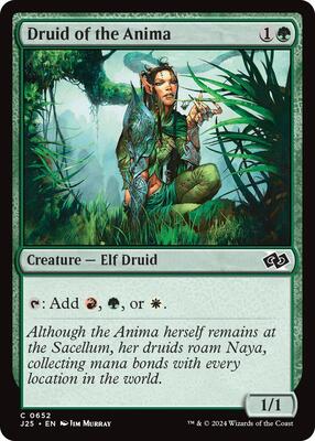 Druid of the Anima card from Foundations Jumpstart