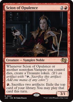 Scion of Opulence card from Foundations Jumpstart