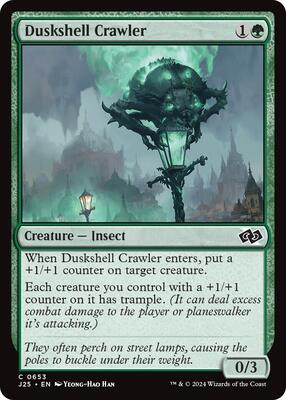 Duskshell Crawler card from Foundations Jumpstart