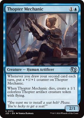 Thopter Mechanic card from Foundations Jumpstart