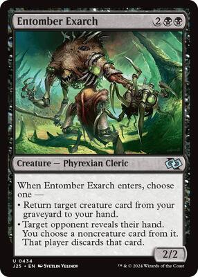 Entomber Exarch card from Foundations Jumpstart