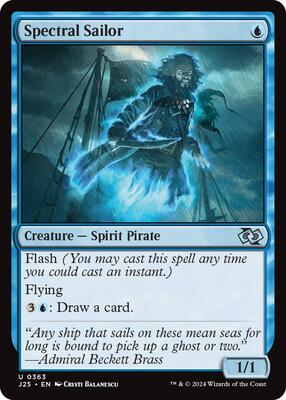 Spectral Sailor card from Foundations Jumpstart