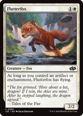 Flutterfox card from Foundations Jumpstart