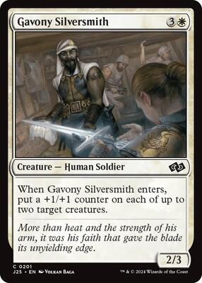 Gavony Silversmith card from Foundations Jumpstart