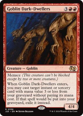 Goblin Dark-Dwellers card from Foundations Jumpstart