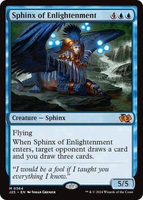 Sphinx of Enlightenment card from Foundations Jumpstart