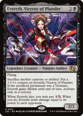 Evereth, Viceroy of Plunder (Anime) card from Foundations Jumpstart