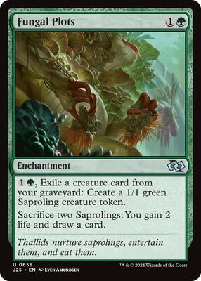 Fungal Plots card from Foundations Jumpstart