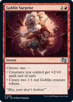 Goblin Surprise card from Foundations Jumpstart