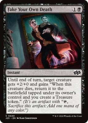 Fake Your Own Death card from Foundations Jumpstart