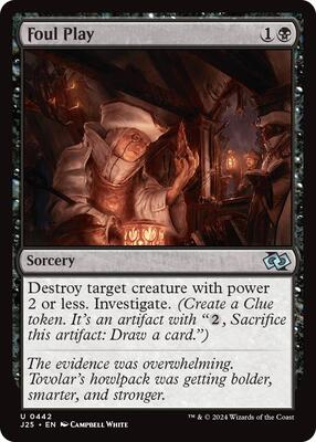 Foul Play card from Foundations Jumpstart