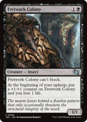 Fretwork Colony card from Foundations Jumpstart