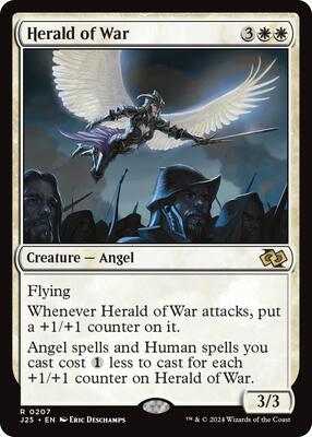 Herald of War card from Foundations Jumpstart