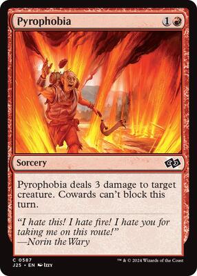 Pyrophobia card from Foundations Jumpstart