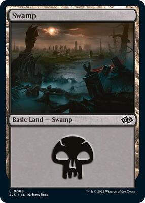 Swamp (0088) card from Foundations Jumpstart