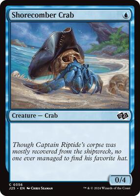Shorecomber Crab card from Foundations Jumpstart