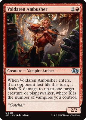 Voldaren Ambusher card from Foundations Jumpstart