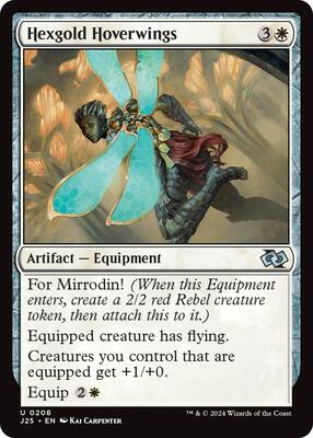 Hexgold Hoverwings card from Foundations Jumpstart
