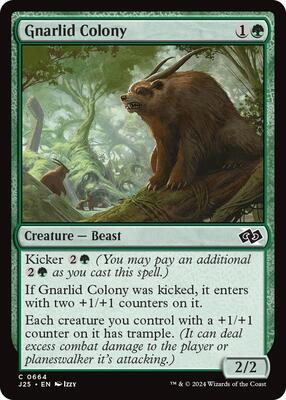 Gnarlid Colony card from Foundations Jumpstart