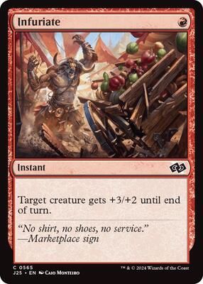 Infuriate card from Foundations Jumpstart