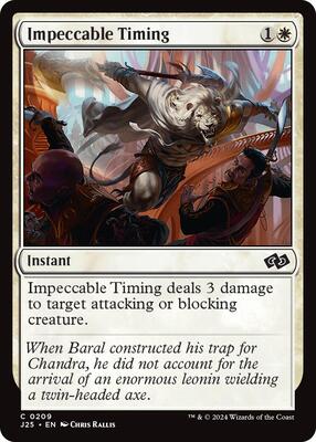Impeccable Timing card from Foundations Jumpstart