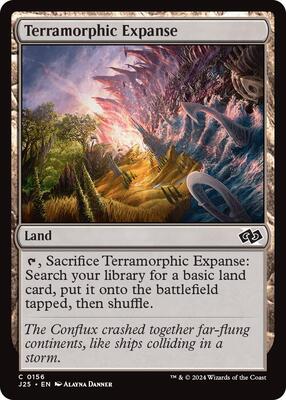 Terramorphic Expanse card from Foundations Jumpstart