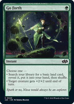 Go Forth card from Foundations Jumpstart