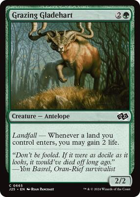 Grazing Gladehart card from Foundations Jumpstart