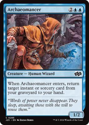 Archaeomancer card from Foundations Jumpstart