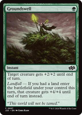 Groundswell card from Foundations Jumpstart