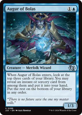 Augur of Bolas card from Foundations Jumpstart