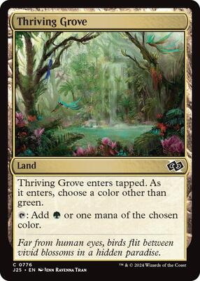 Thriving Grove card from Foundations Jumpstart