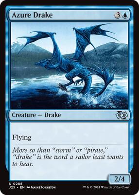 Azure Drake card from Foundations Jumpstart