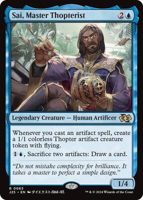 Sai, Master Thopterist (Anime) card from Foundations Jumpstart