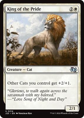 King of the Pride card from Foundations Jumpstart
