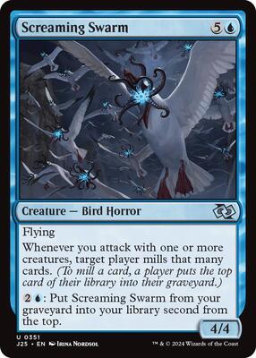 Screaming Swarm card from Foundations Jumpstart