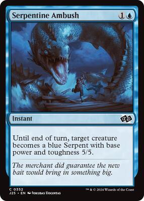 Serpentine Ambush card from Foundations Jumpstart