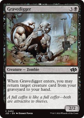 Gravedigger card from Foundations Jumpstart