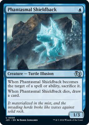 Phantasmal Shieldback card from Foundations Jumpstart