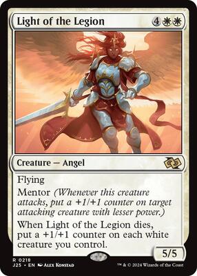 Light of the Legion card from Foundations Jumpstart