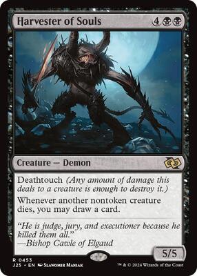 Harvester of Souls card from Foundations Jumpstart